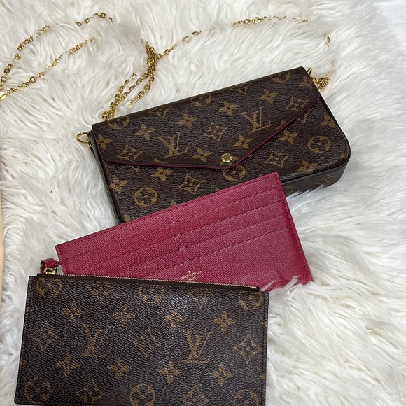 Authentic Louis Vuitton Pochette Felicie - Picture 1 of 14